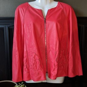 Leather  Lafayette 148 New York leather jacket